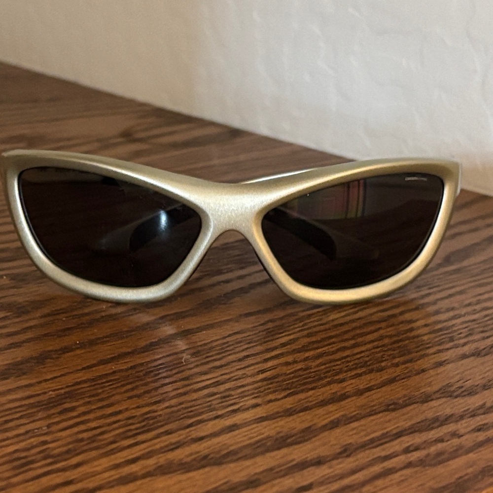 Carrera Skatto Unisex Sunglasses/Metallic Finish. Made in Italy.Great condition.